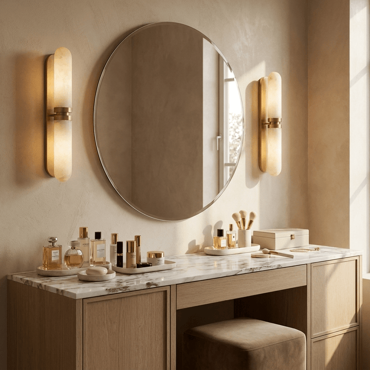Capsula Alabaster Wall Sconce - Vakkerlight