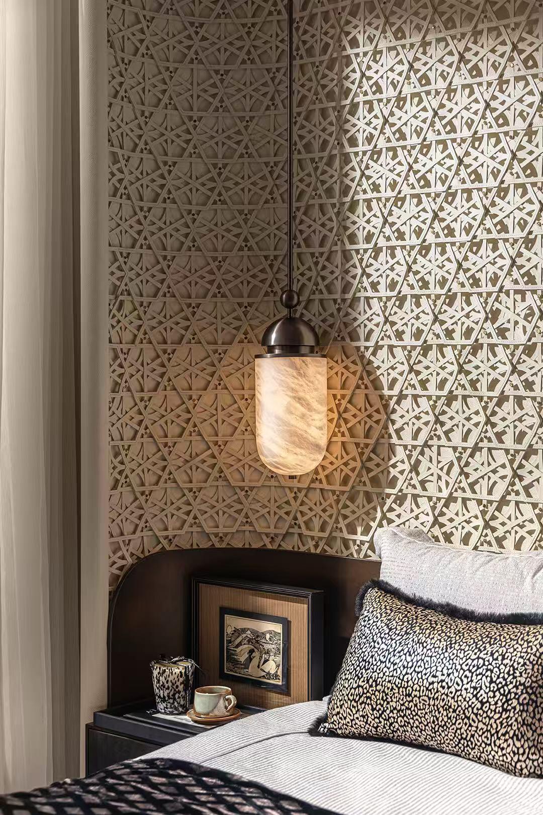 Capsule Alabaster Pendant Lamp - Vakkerlight