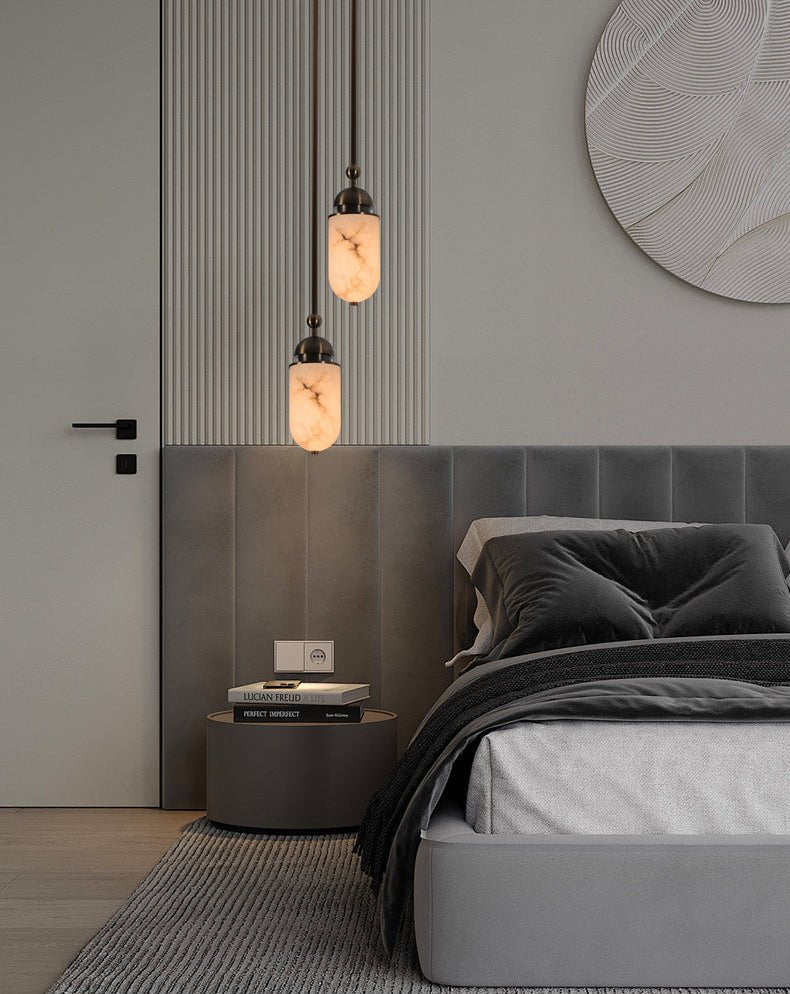 Capsule Alabaster Pendant Lamp - Vakkerlight