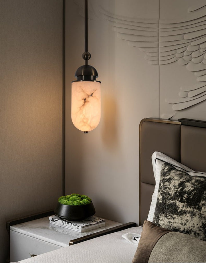 Capsule Alabaster Pendant Lamp - Vakkerlight
