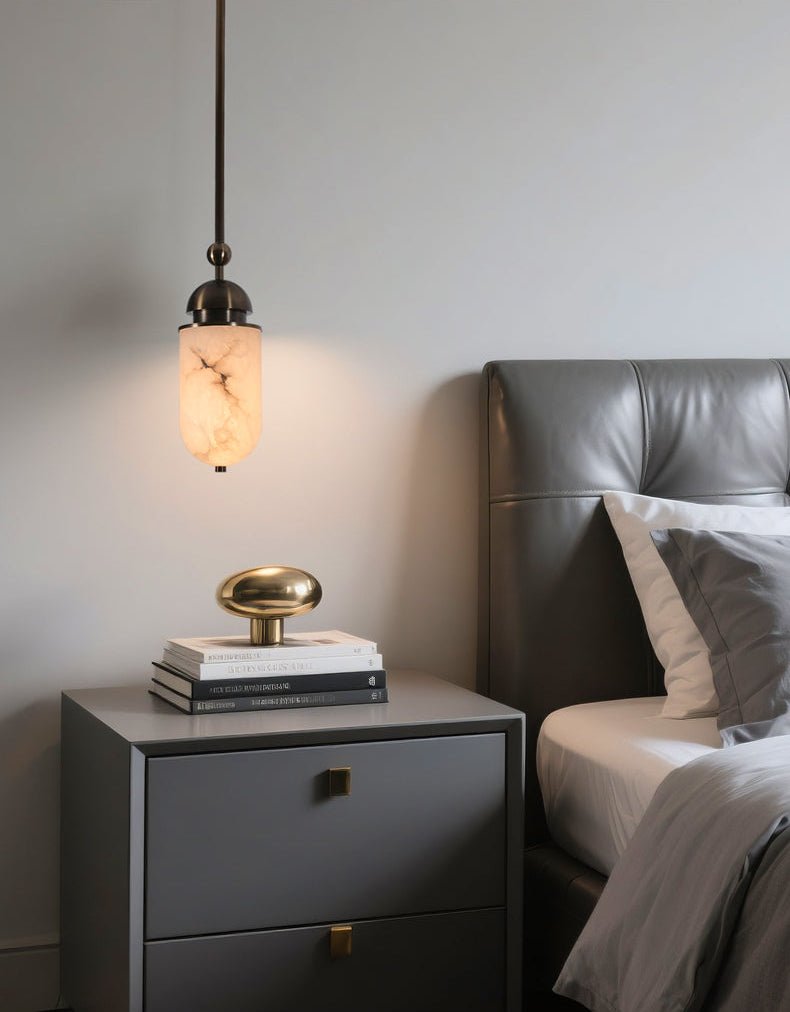 Capsule Alabaster Pendant Lamp - Vakkerlight
