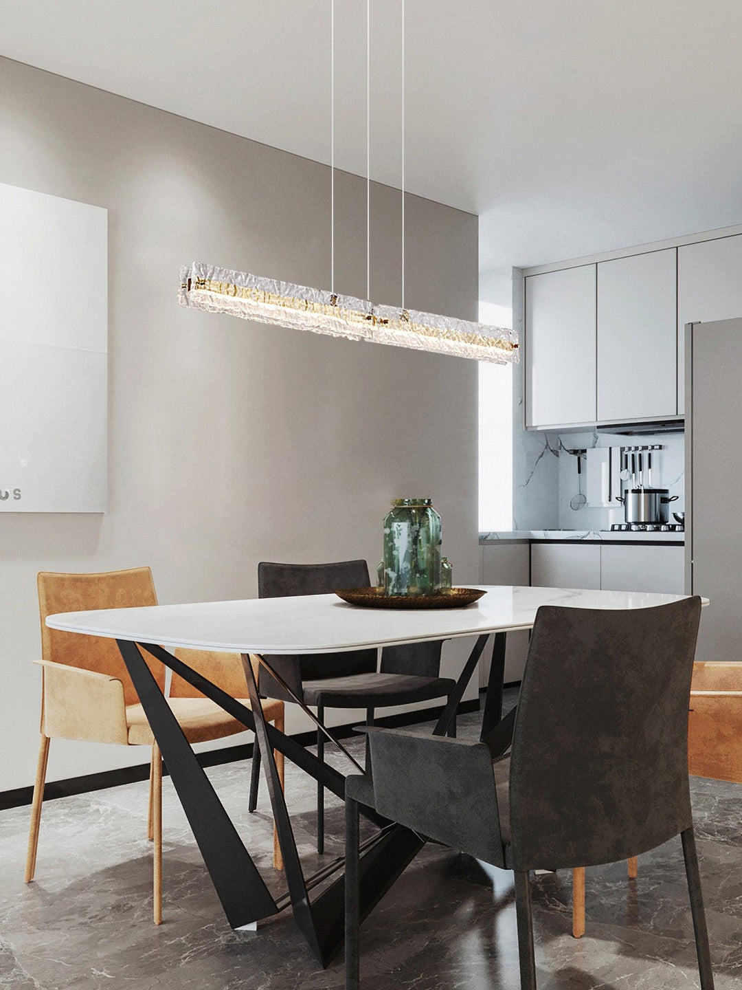 Capuccio LED Linear Pendant Lamp - Vakkerlight