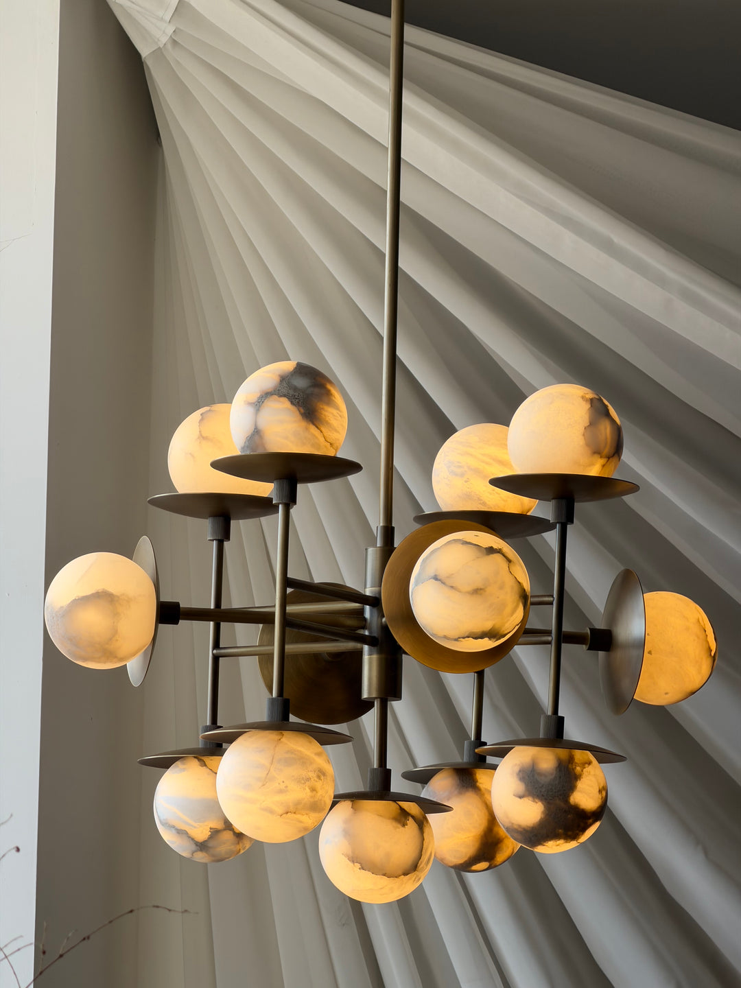 Cara Alabaster Chandelier