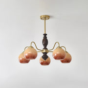 Caramel Orb Chandelier - Vakkerlight