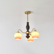 Caramel Orb Chandelier - Vakkerlight