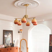 Caramel Sphere Chandelier - Vakkerlight