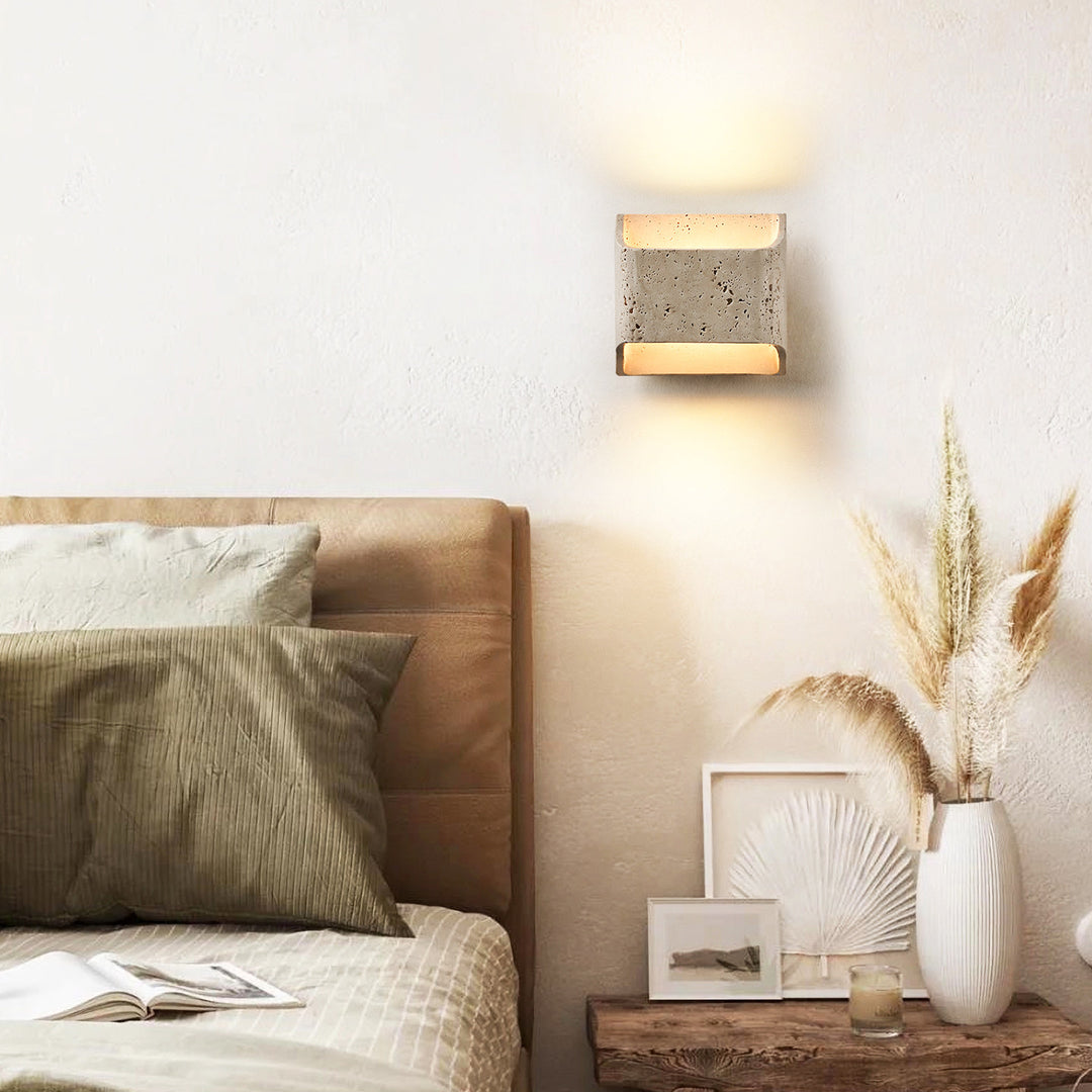Carra Glow Block Wall Light - Vakkerlight