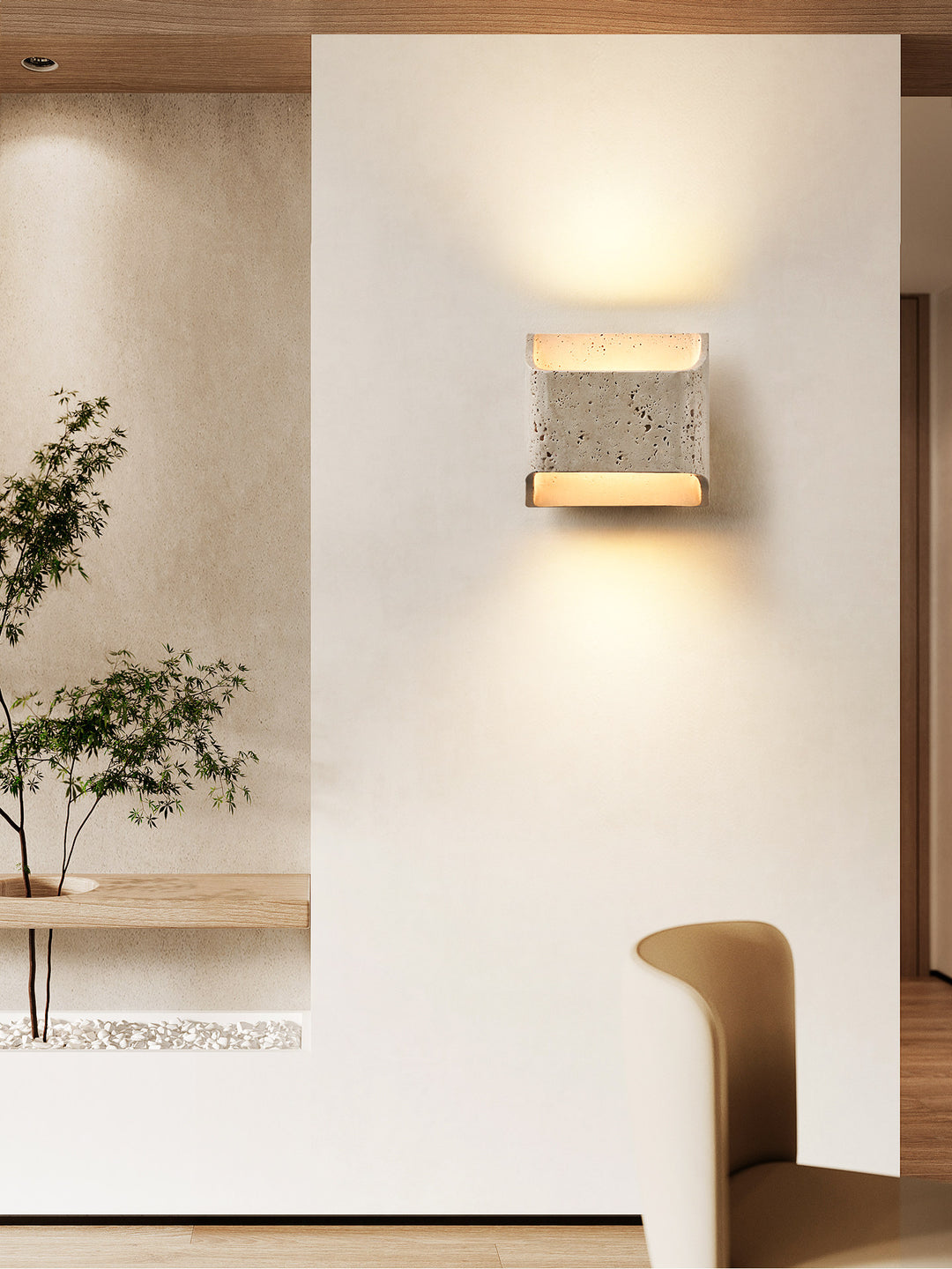 Carra Glow Block Wall Light - Vakkerlight