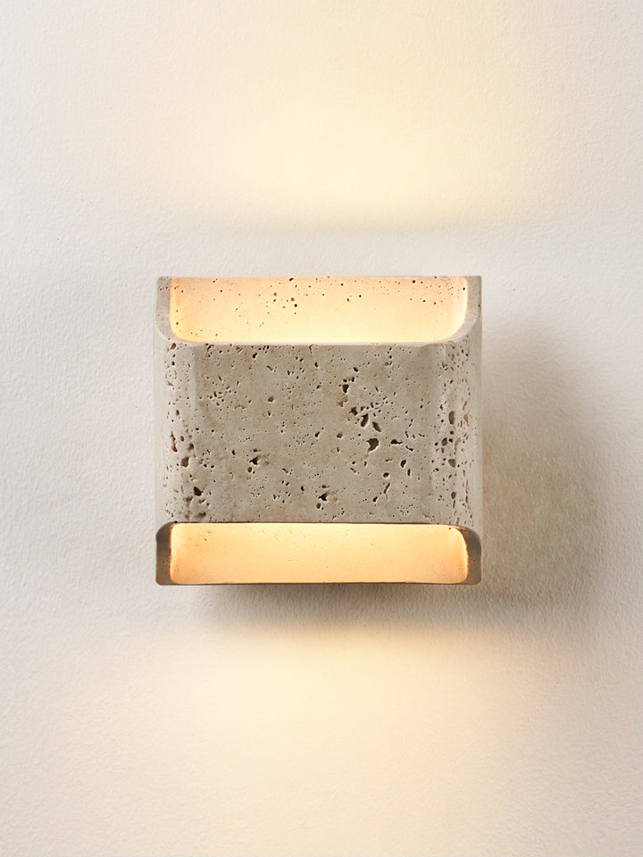 Carra Glow Block Wall Light - Vakkerlight