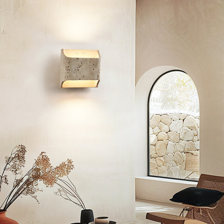 Carra Glow Block Wall Light - Vakkerlight