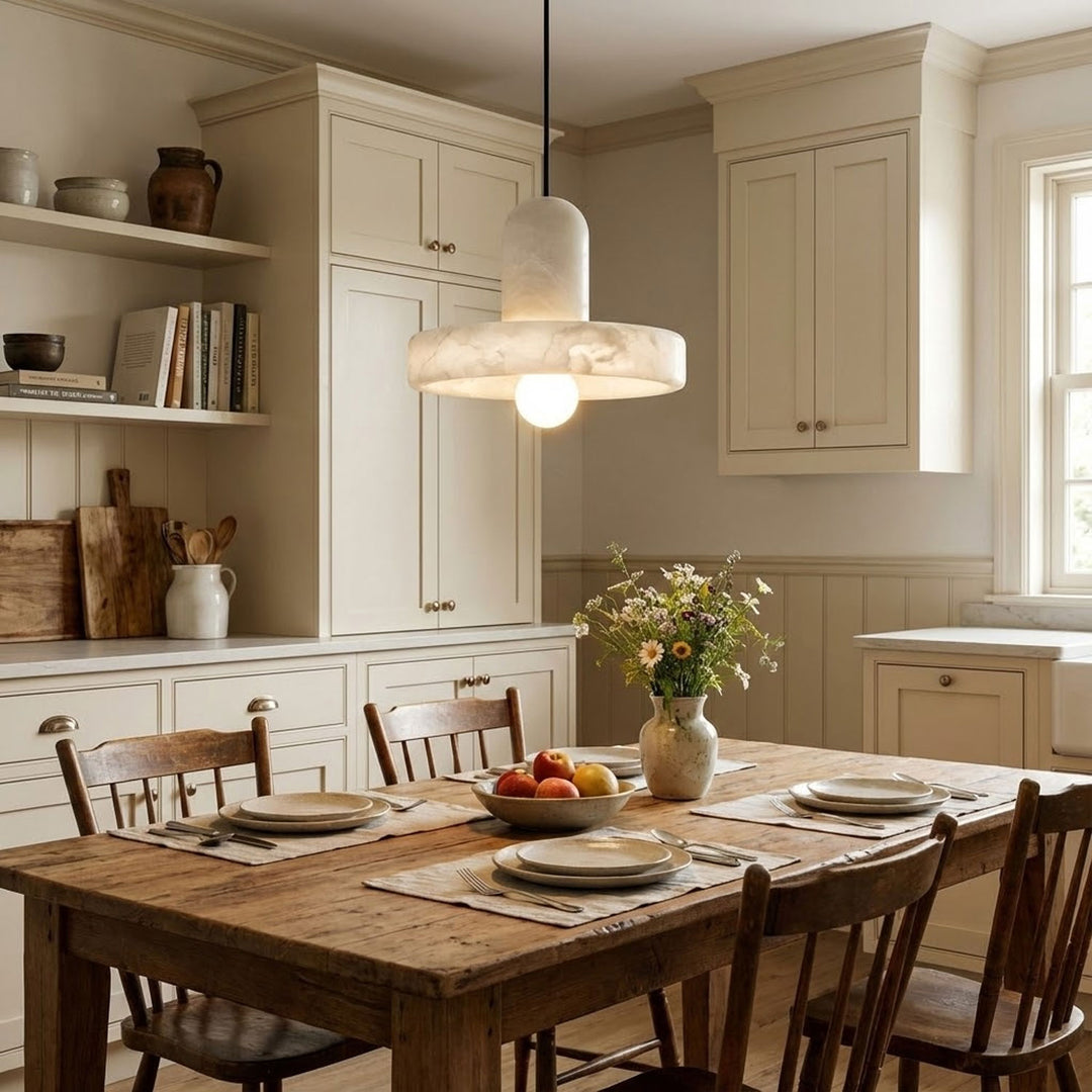 Carrara Alabaster Pendant Lamp - Vakkerlight