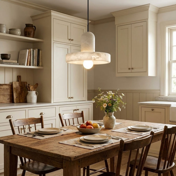 Carrara Alabaster Pendant Lamp - Vakkerlight