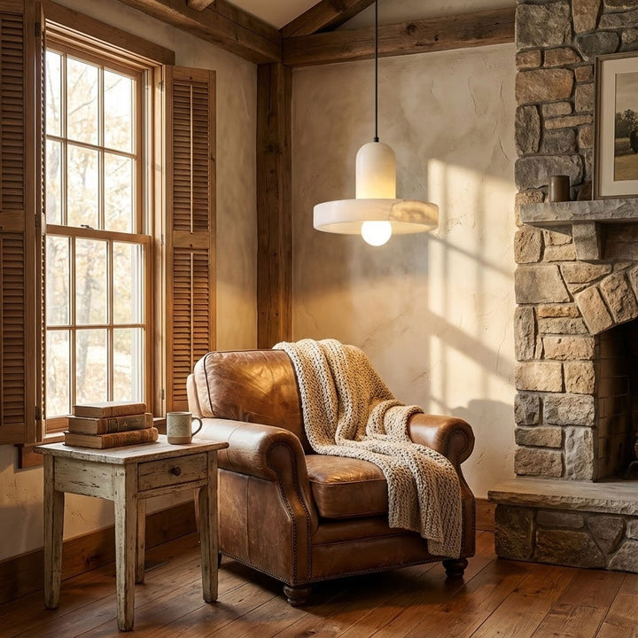 Carrara Alabaster Pendant Lamp - Vakkerlight