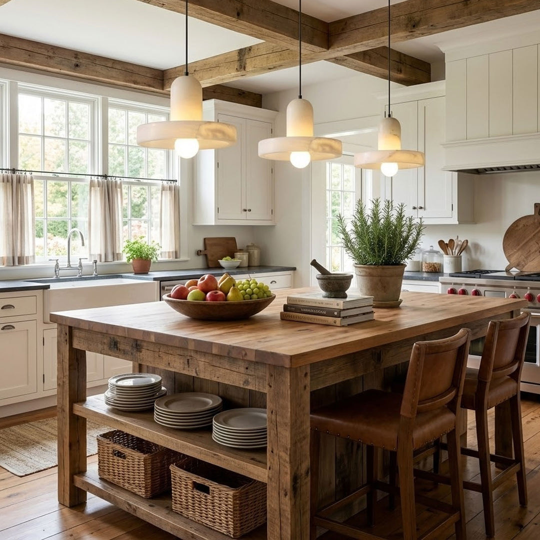 Carrara Alabaster Pendant Lamp - Vakkerlight