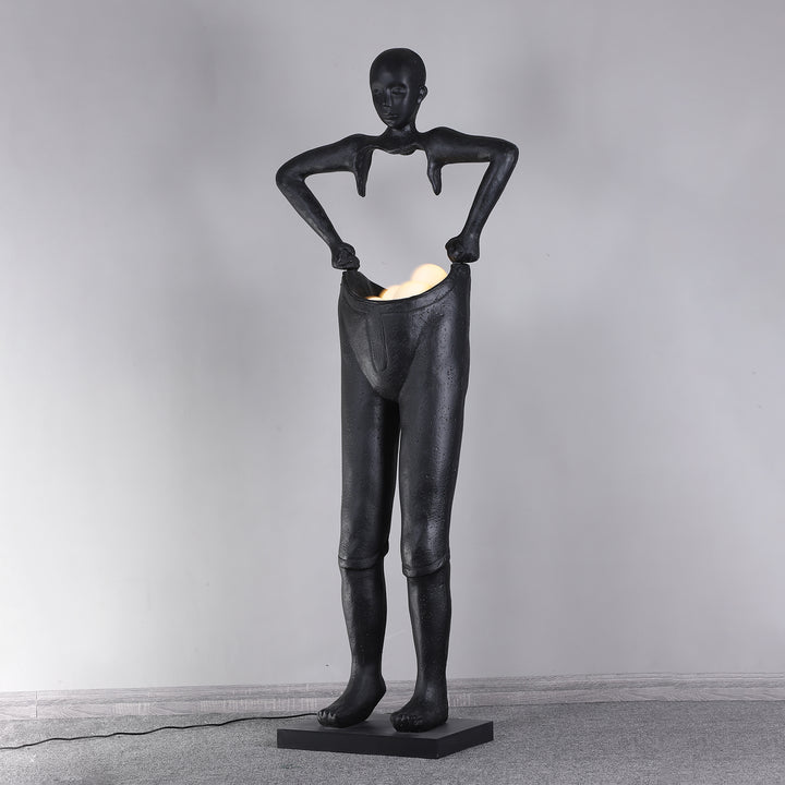 Carrier Sculpture Floor Lamp