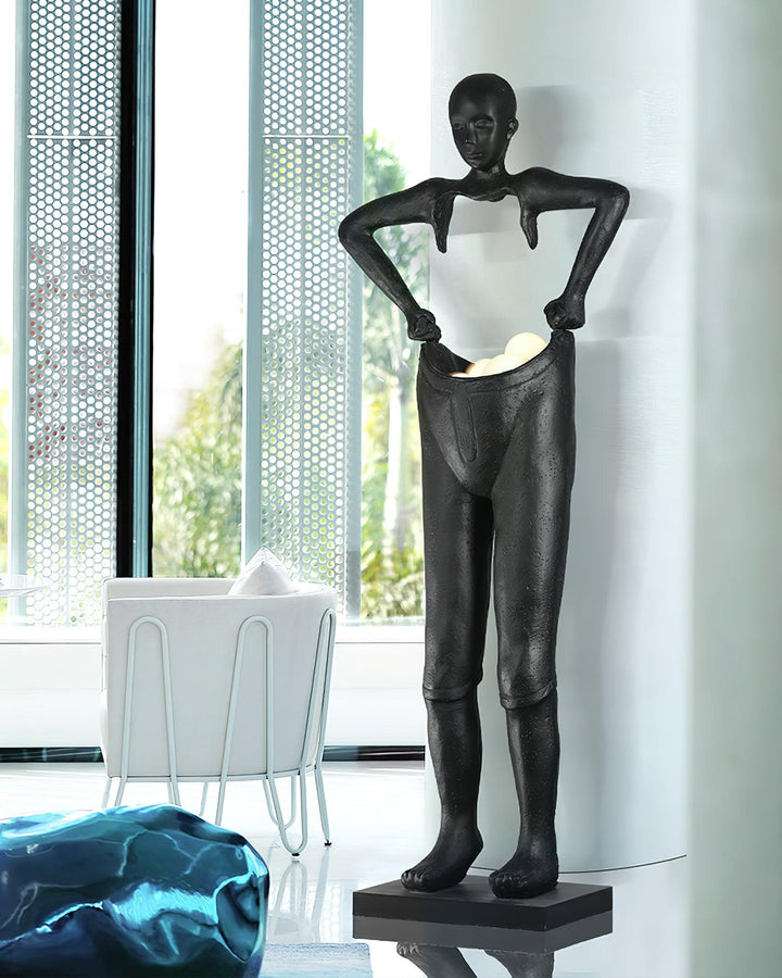 Carrier Sculpture Floor Lamp