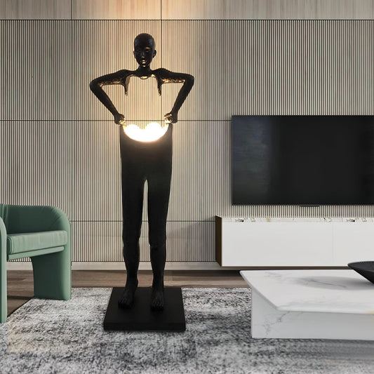 Carrier Sculpture Floor Lamp - Vakkerlight