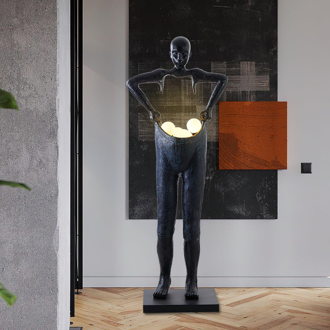 Carrier Sculpture Floor Lamp