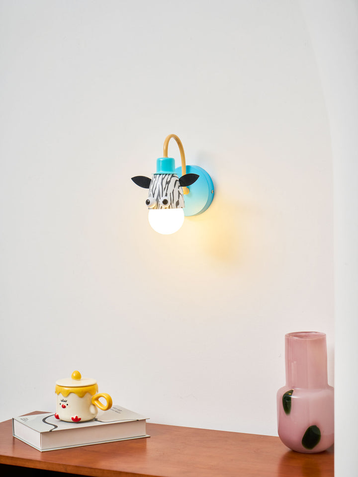 Cartoon Animal Kids Wall Lamp - Vakkerlight