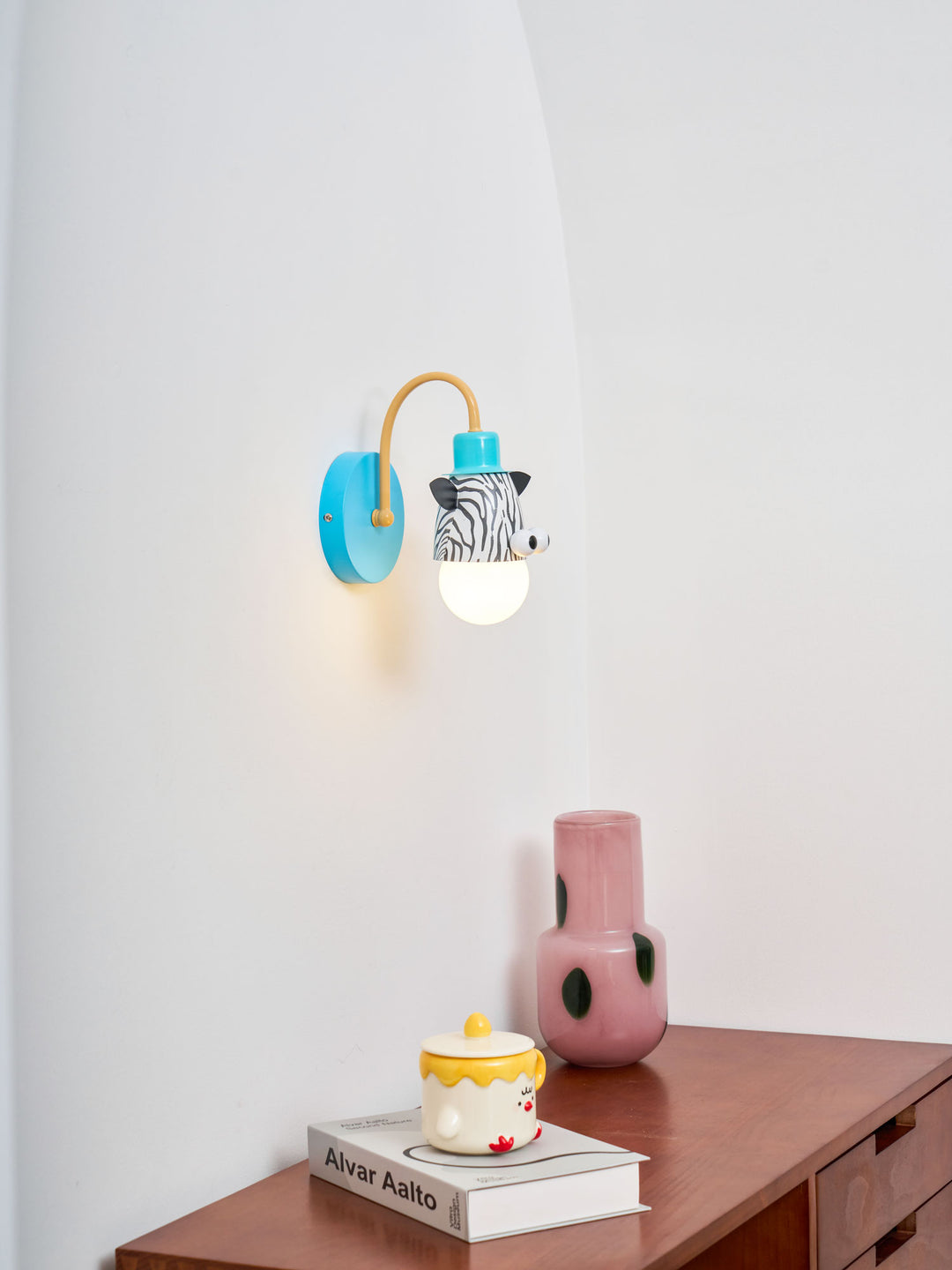 Cartoon Animal Kids Wall Lamp - Vakkerlight