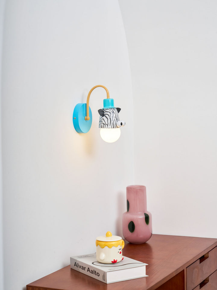 Cartoon Animal Kids Wall Lamp - Vakkerlight