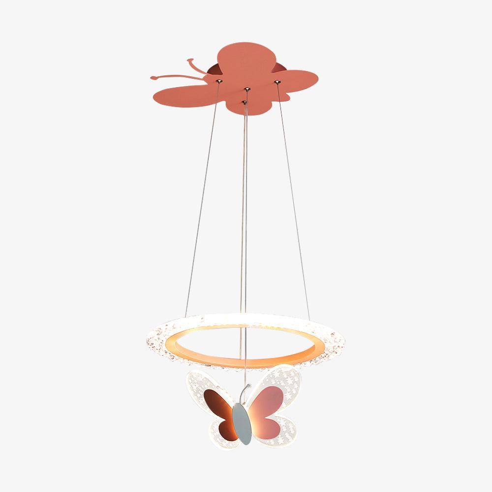 Cartoon Butterfly Acrylic Pendant Lamp - Vakkerlight