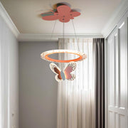 Cartoon Butterfly Acrylic Pendant Lamp - Vakkerlight