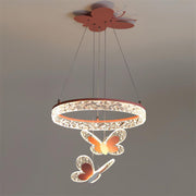 Cartoon Butterfly Acrylic Pendant Lamp - Vakkerlight