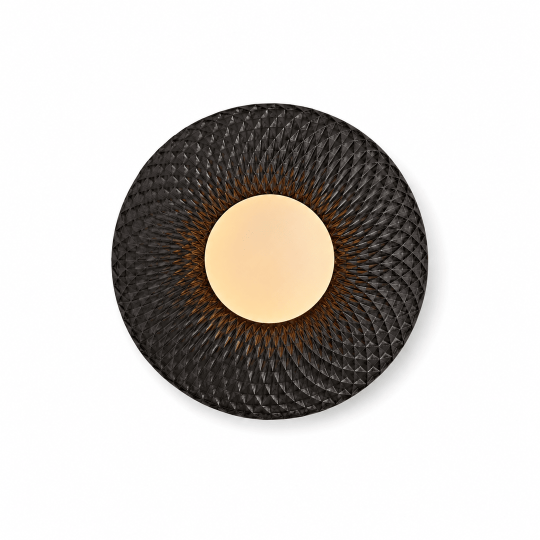 Carved Ash Wood Sconce - Vakkerlight