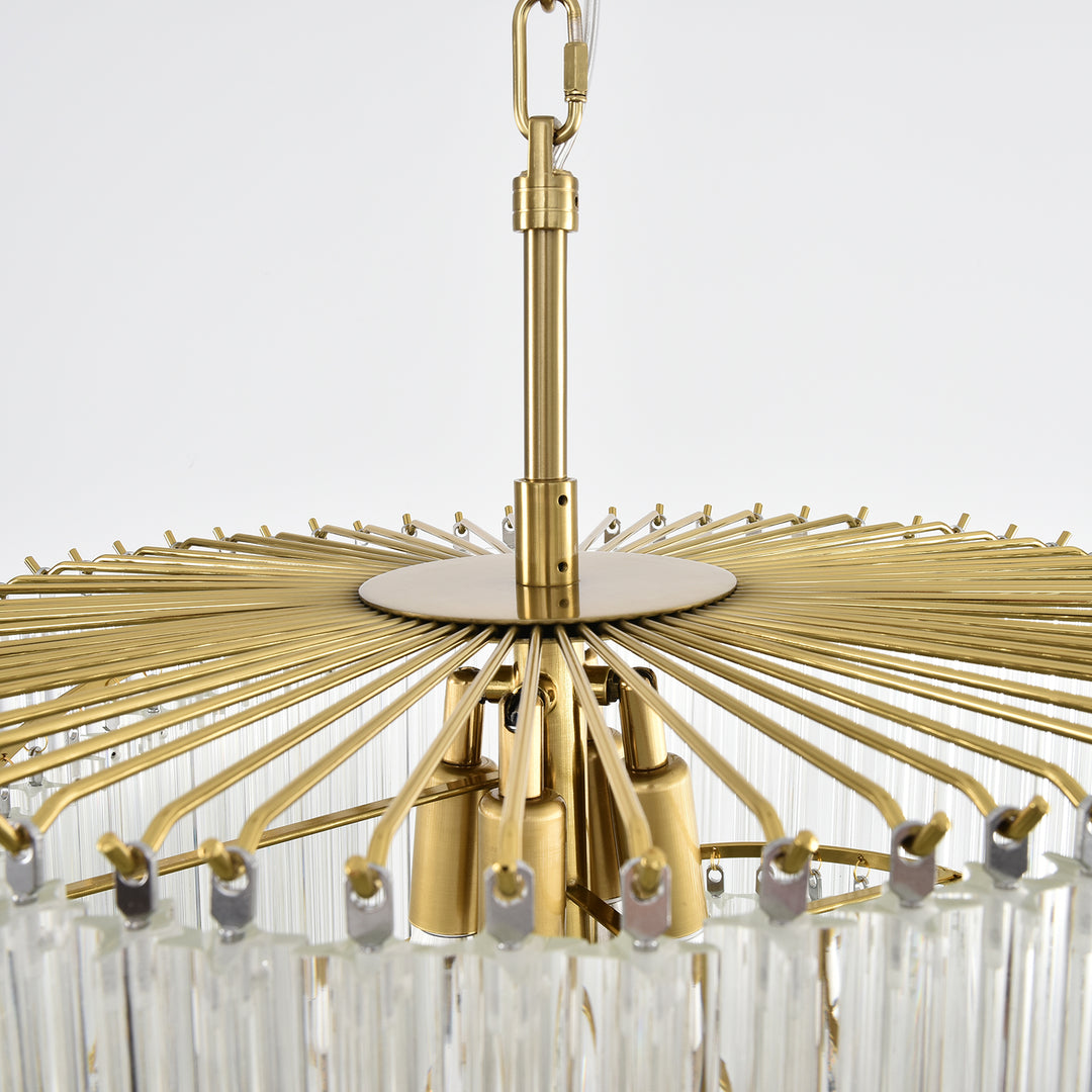 Cascada Spiral Clear Chandelier - Vakkerlight