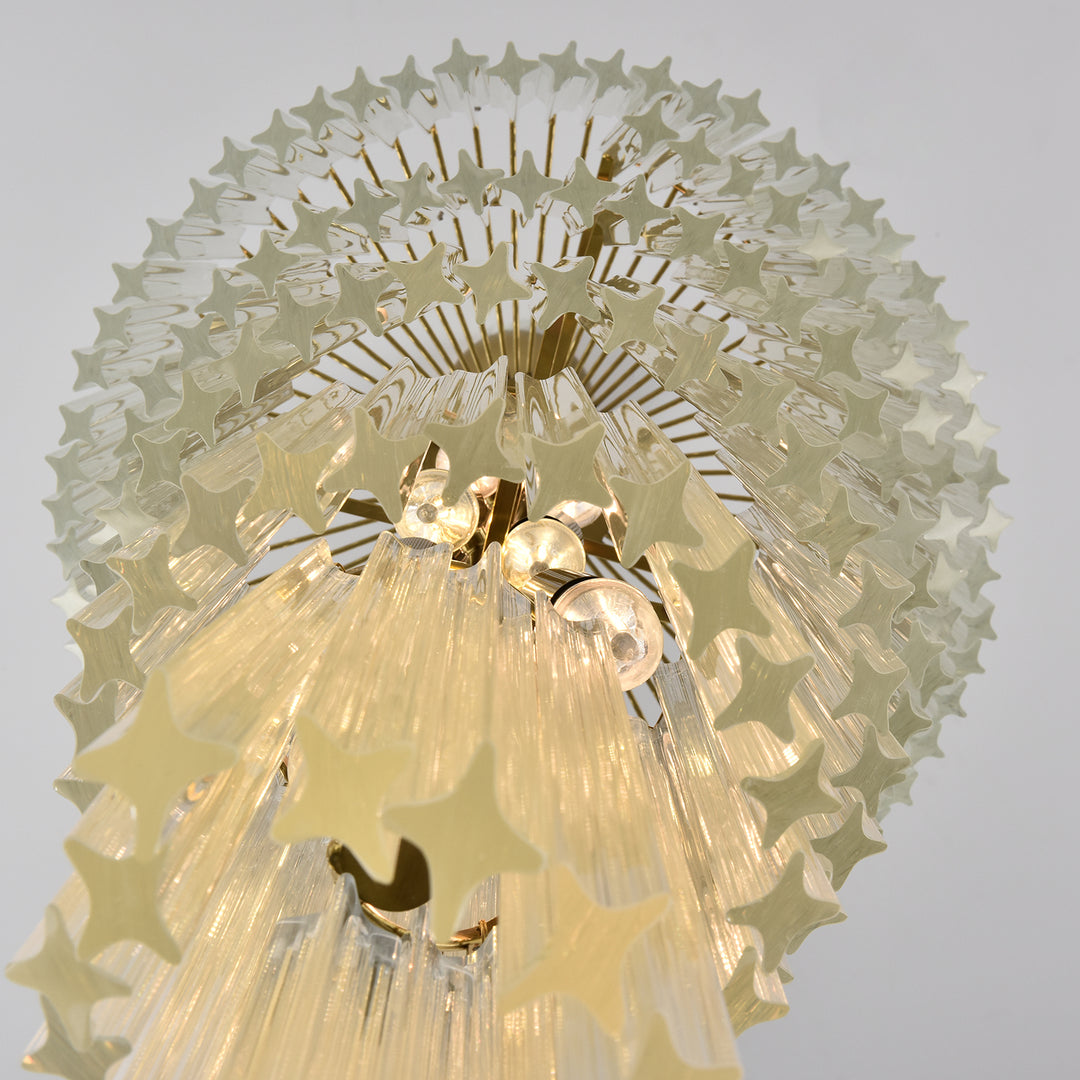 Cascada Spiral Clear Chandelier - Vakkerlight