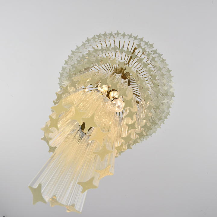 Cascada Spiral Clear Chandelier - Vakkerlight