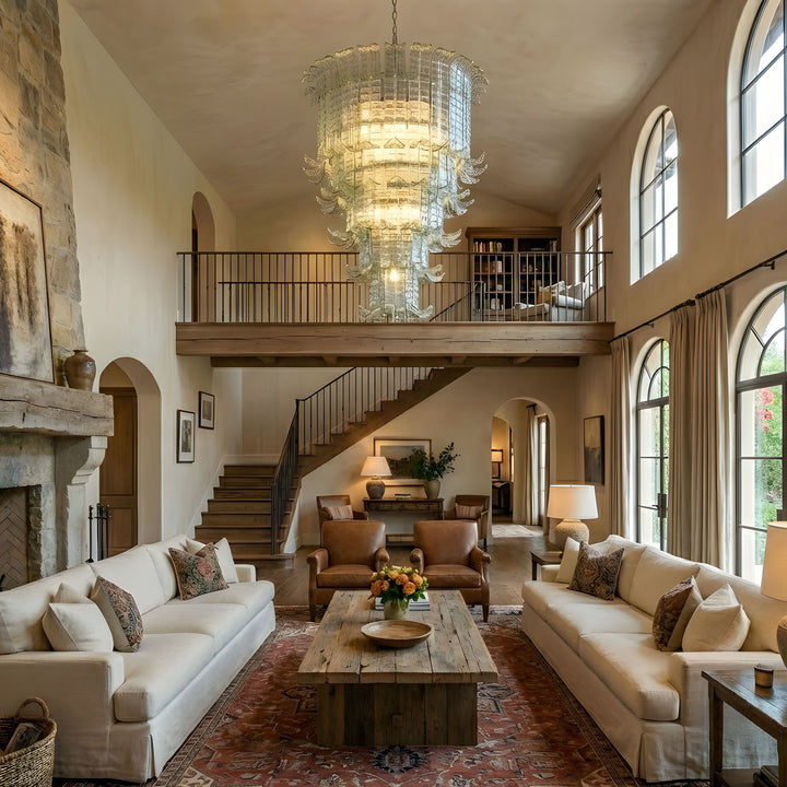 Cascade Murano Chandelier - Vakkerlight