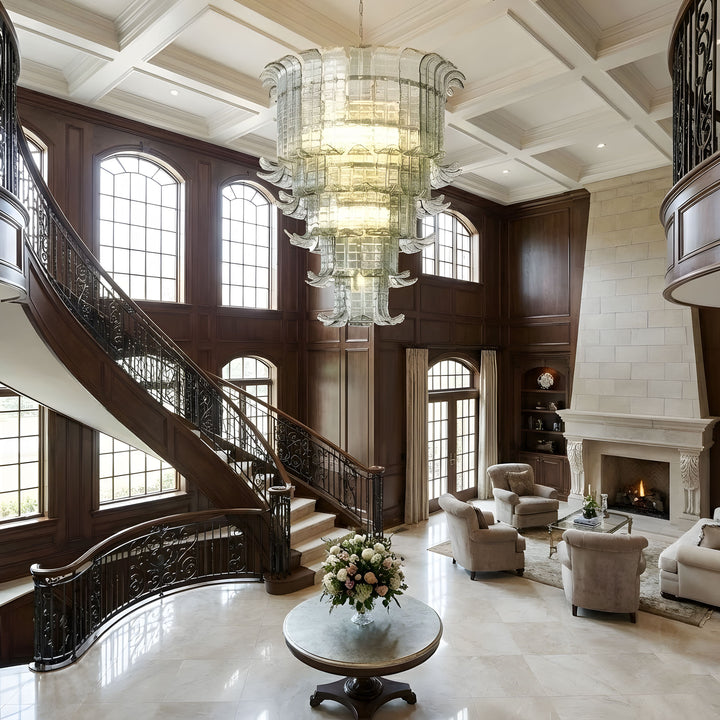 Cascade Murano Chandelier - Vakkerlight