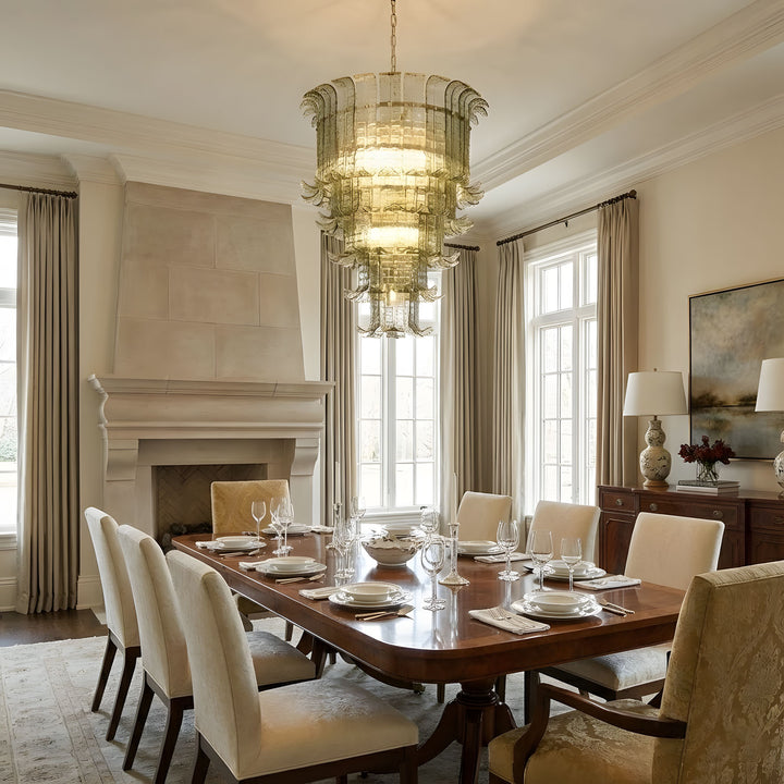 Cascade Murano Chandelier - Vakkerlight