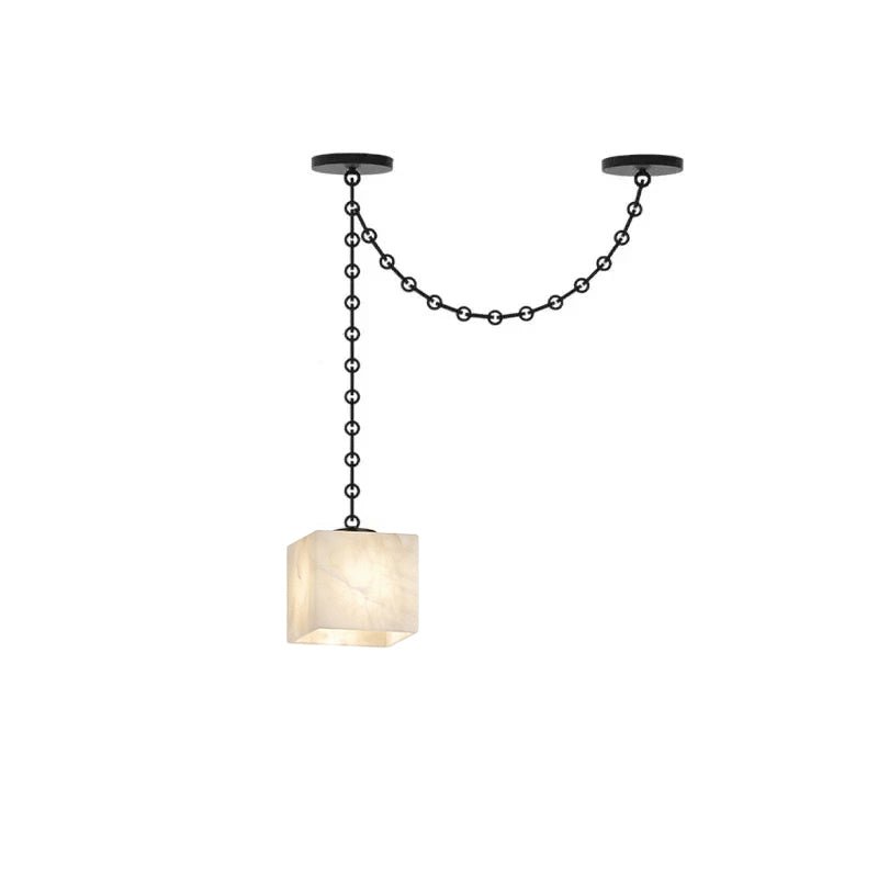 Cascade Chain Cube Chandelier - Vakkerlight