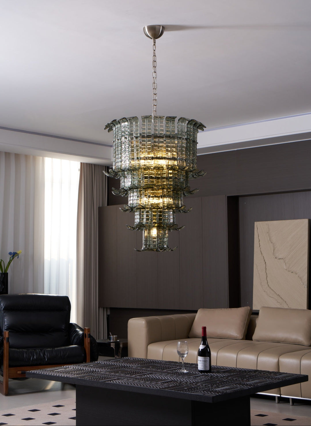 Cascade Murano Chandelier - Vakkerlight
