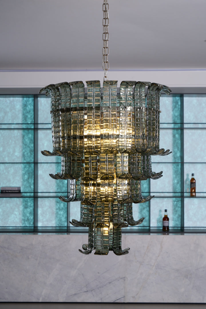 Cascade Murano Chandelier - Vakkerlight