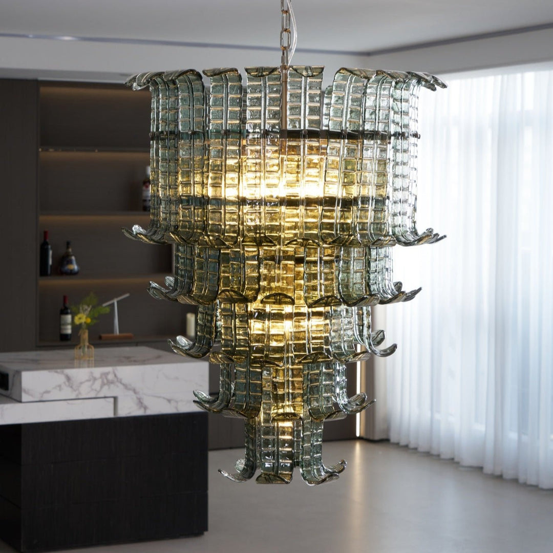 Cascade Murano Chandelier - Vakkerlight