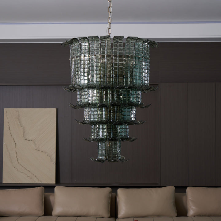 Cascade Murano Chandelier - Vakkerlight