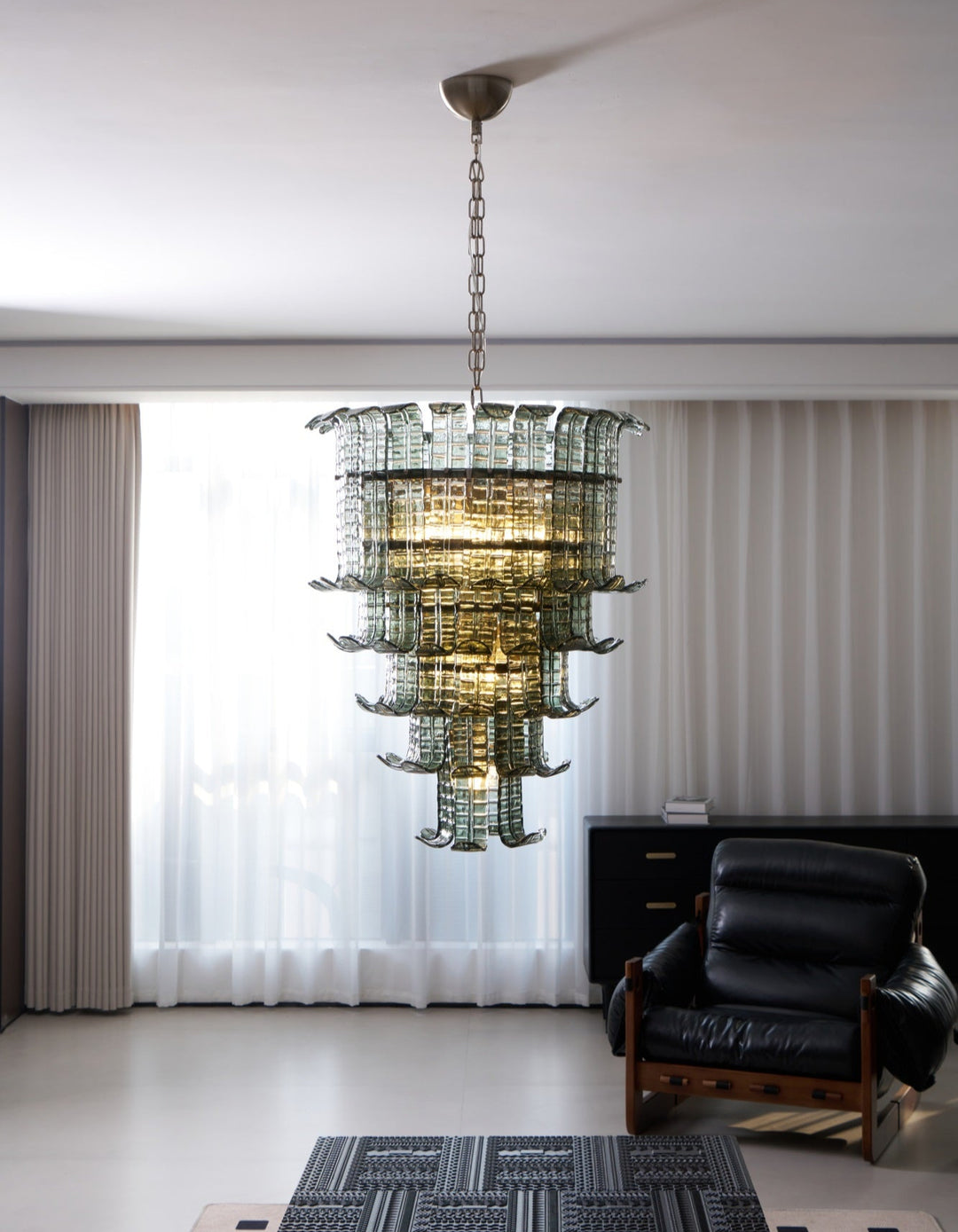 Cascade Murano Chandelier - Vakkerlight