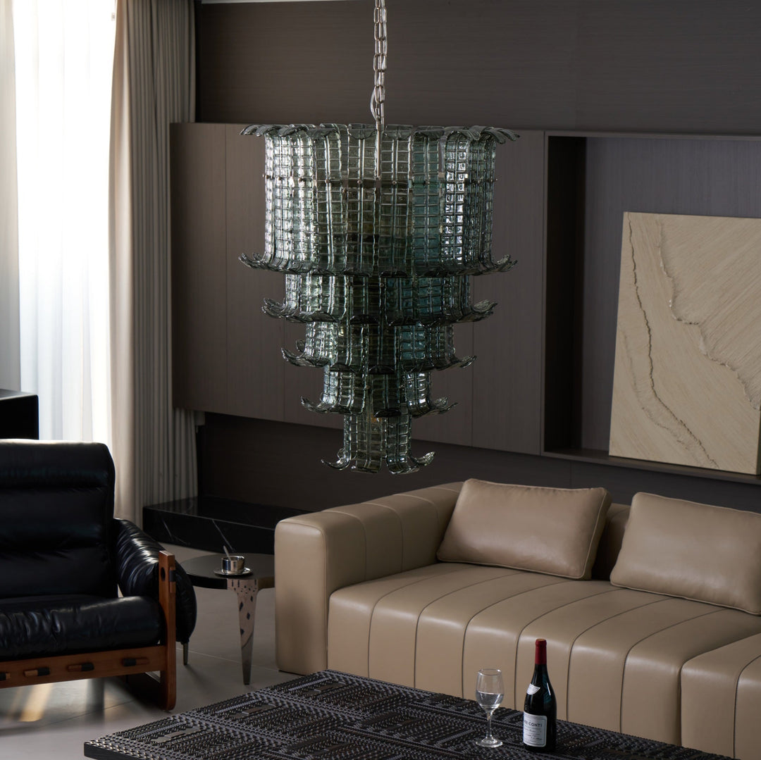 Cascade Murano Chandelier - Vakkerlight
