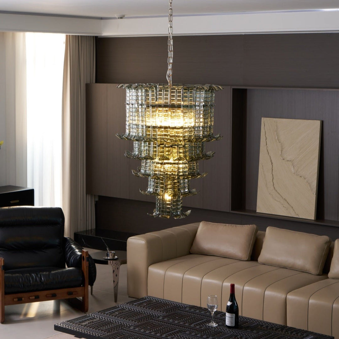 Cascade Murano Chandelier - Vakkerlight