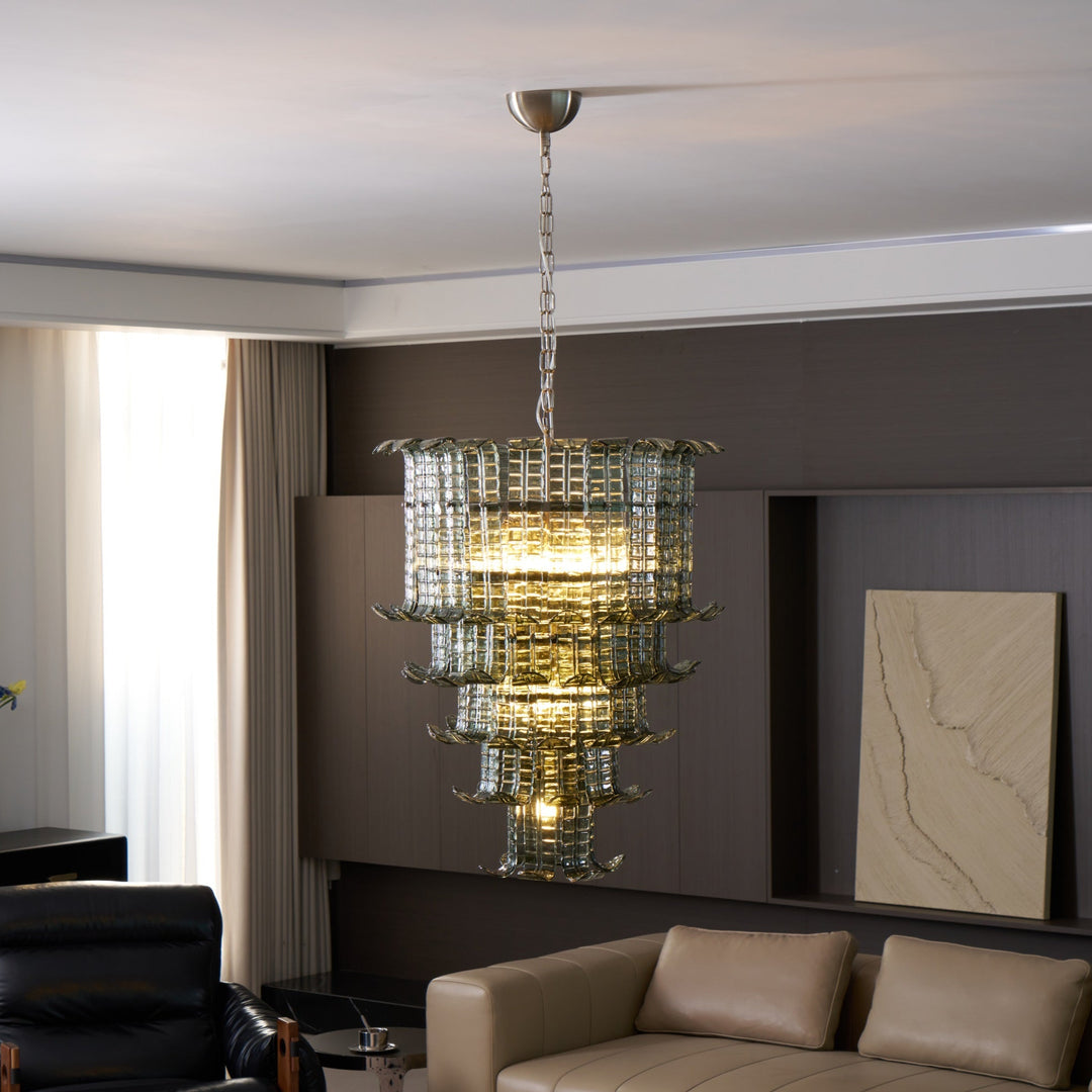 Cascade Murano Chandelier - Vakkerlight