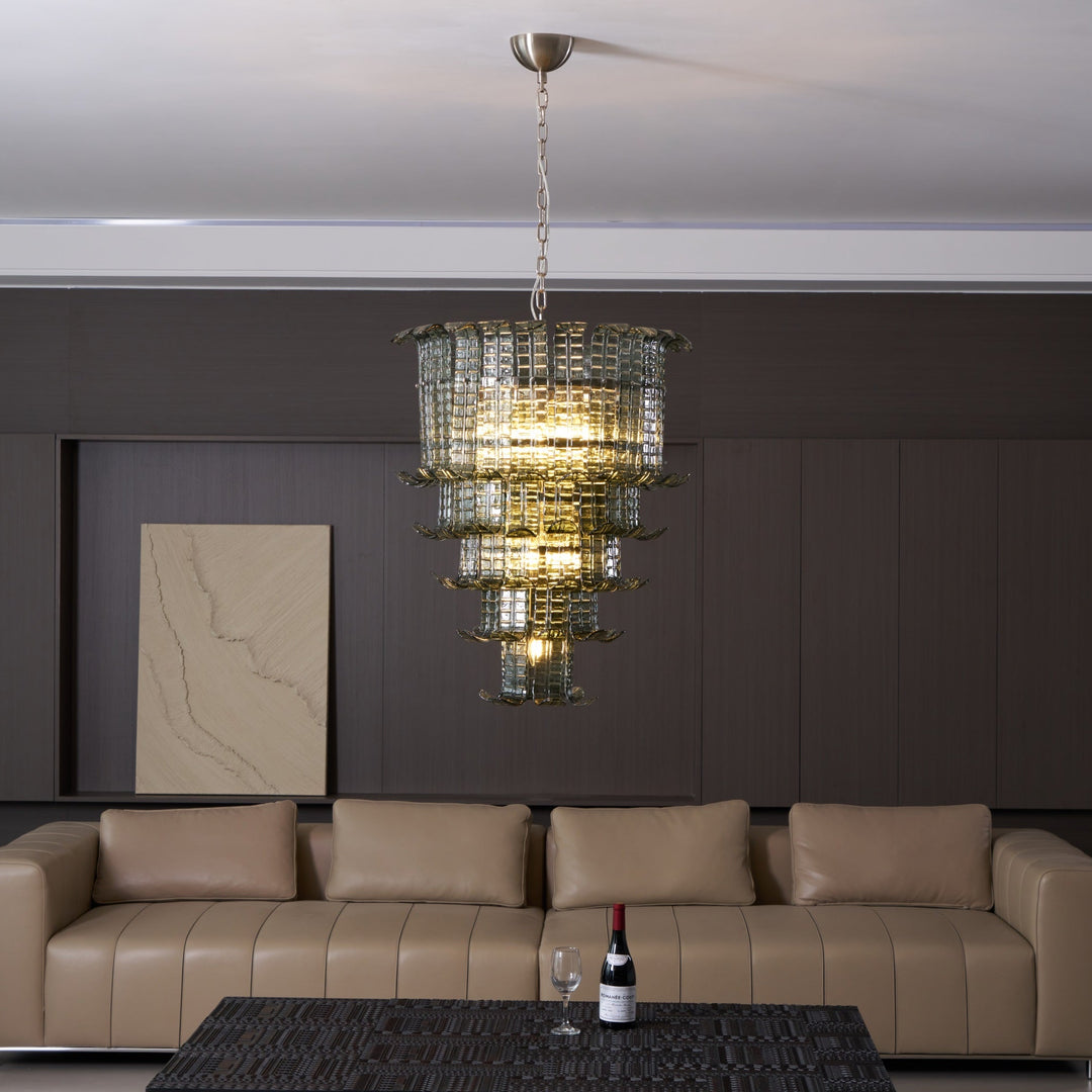 Cascade Murano Chandelier - Vakkerlight