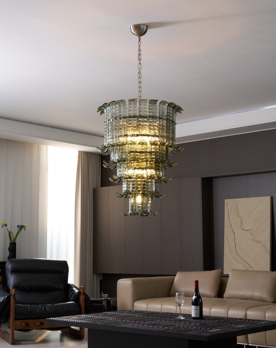 Cascade Murano Chandelier - Vakkerlight