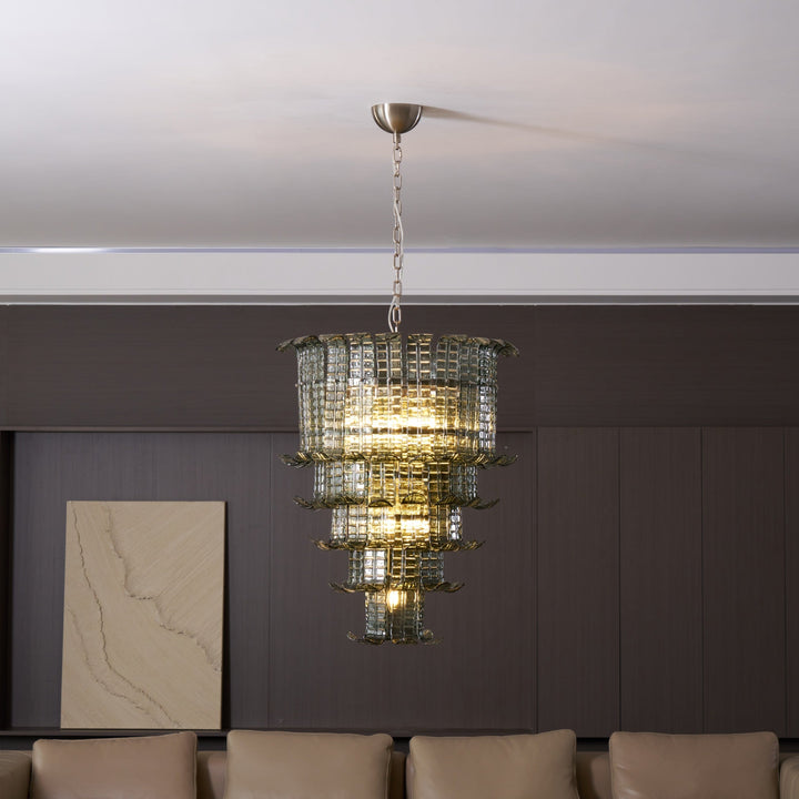 Cascade Murano Chandelier - Vakkerlight