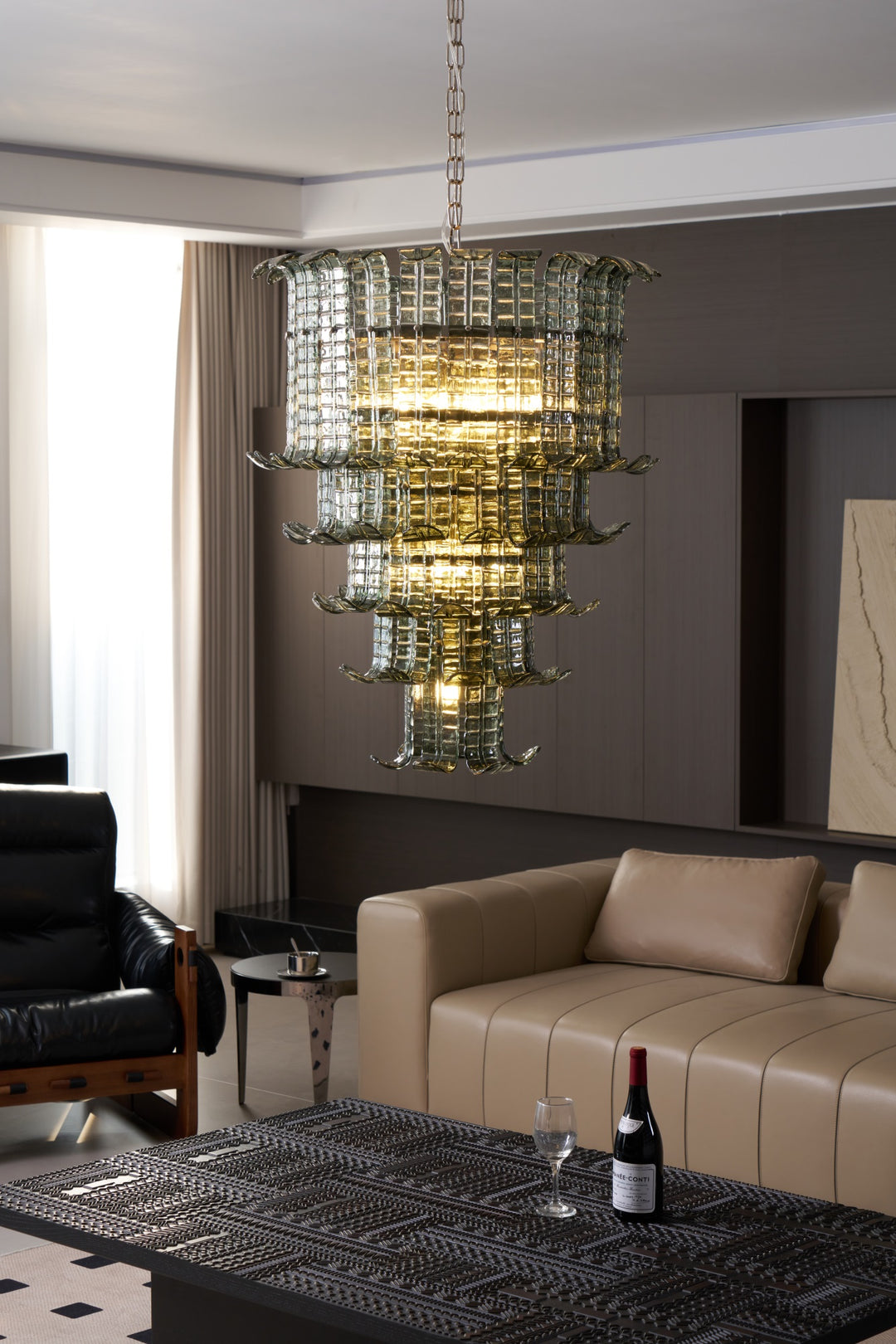 Cascade Murano Chandelier - Vakkerlight