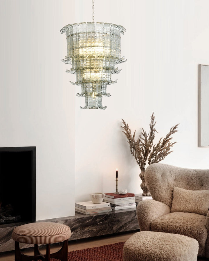 Cascade Murano Chandelier - Vakkerlight