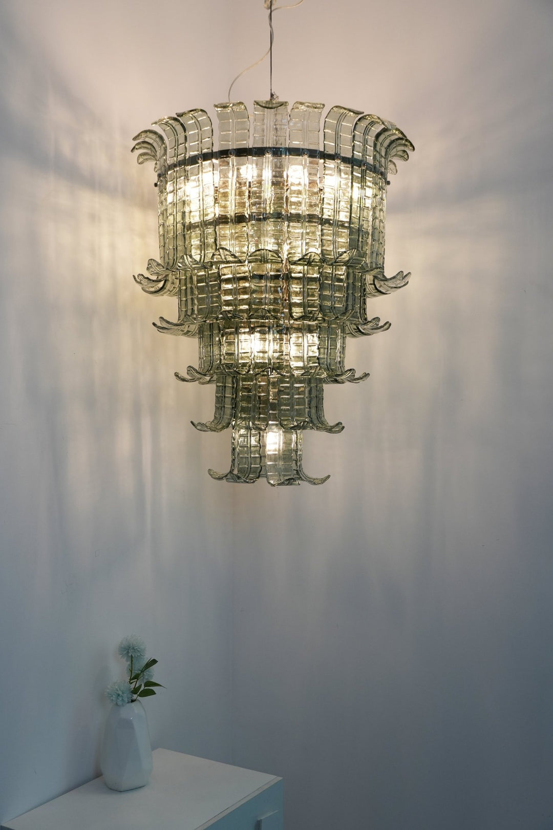 Cascade Murano Chandelier - Vakkerlight